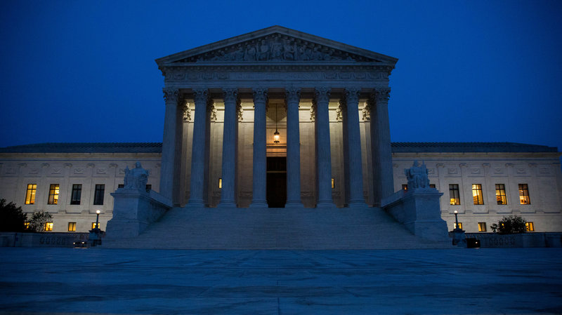 Who are the remaining 8 justices of the supreme court information